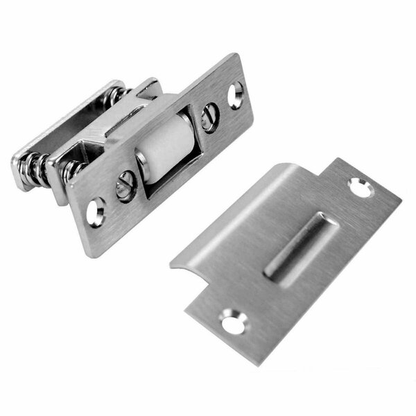 Don-Jo 1704-626 Brushed Chrome Commercial Door Roller Latch 1704 626